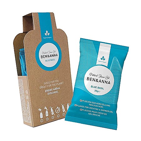Ben&Anna Fulgi Gel de Dus - BLUE BASIL 2 x 20 gr [3]