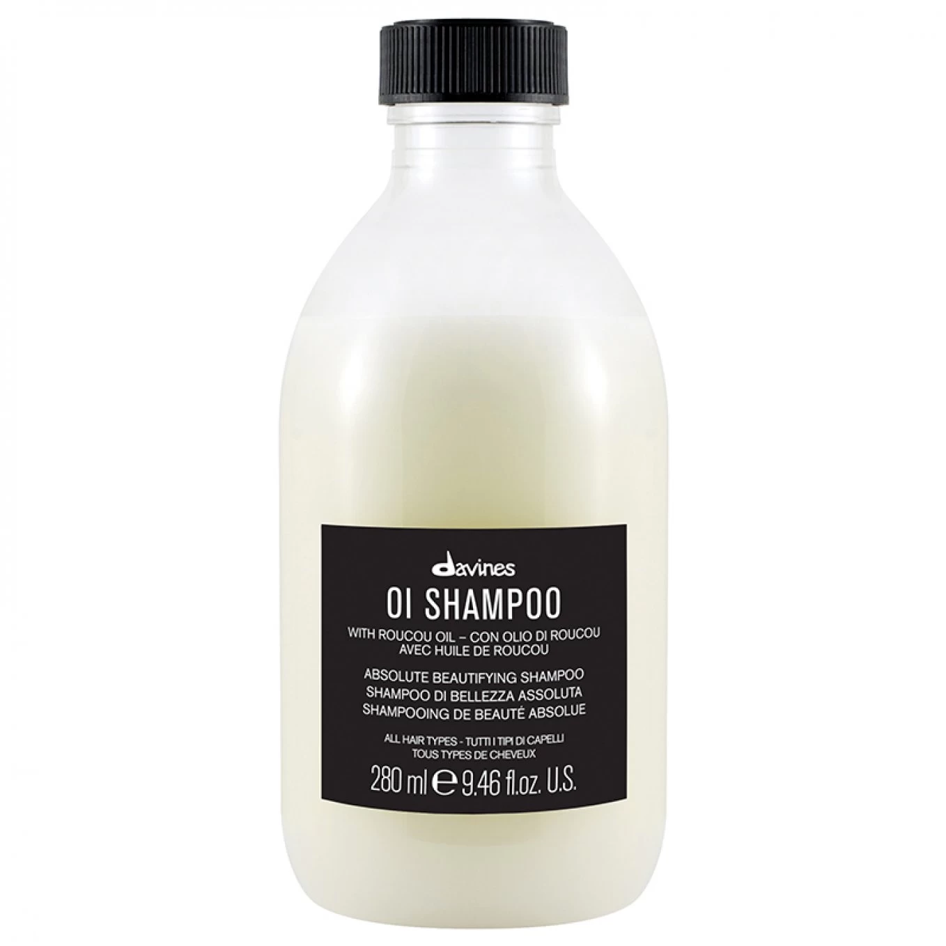Pachet pentru netezire si luciu - Davines Oi - Sampon 280 ml Oi Shampoo - Unt pentru par Oi Hair Butter - Tratament Oi Liquid Luster 100 ml [2]