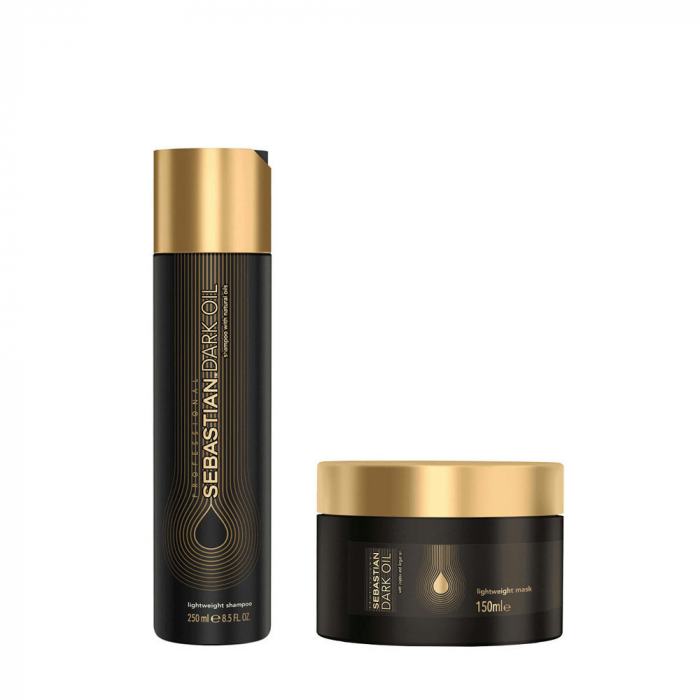 Pachet Sebastian Professional Dark Oil - Sampon 250 ml - Masca 150 ml [1]