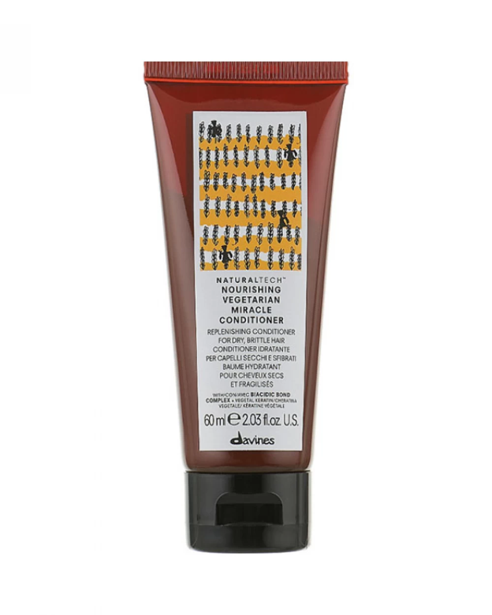 Balsam pentru par fragil - Naturaltech Nouriching  Vegetarian Miracle Conditioner - 60 ml [1]