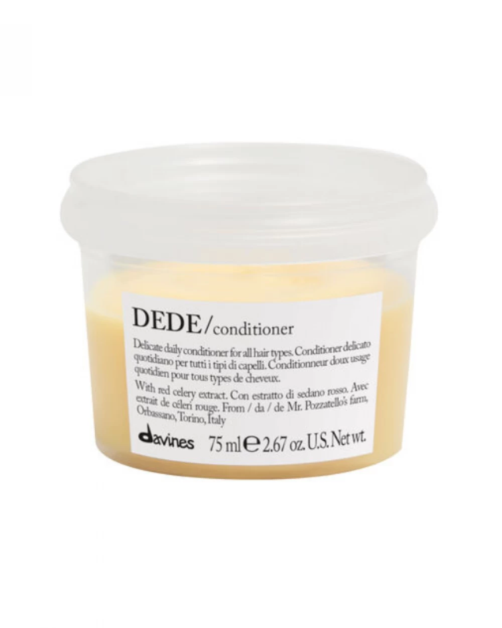 Balsam delicat zilnic pentru toate tipurile de par - Dede Conditioner - 75 ml [1]