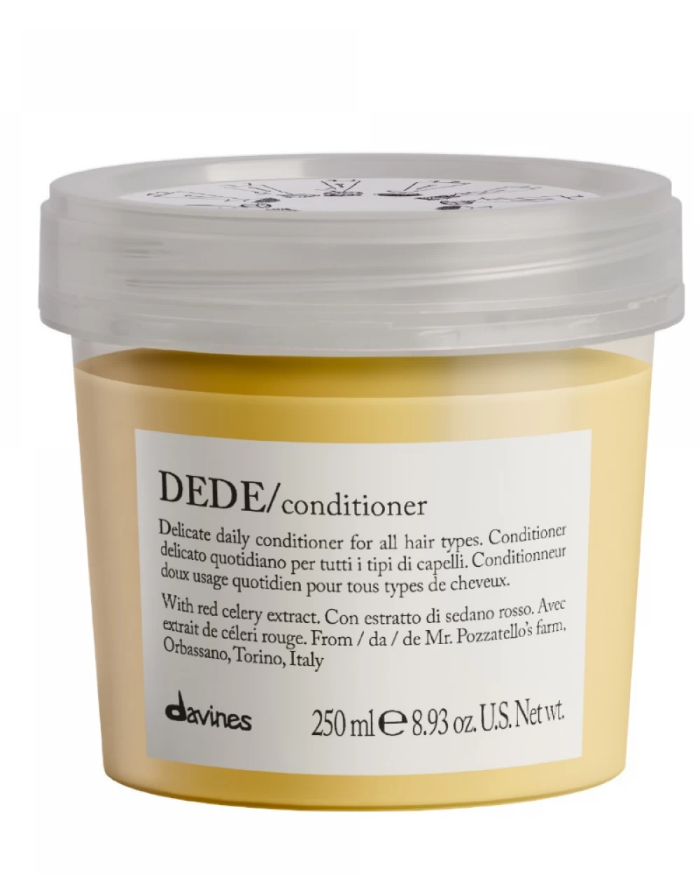 Balsam delicat zilnic poentru toate tipurile de par - Dede Conditioner - 250 ml [1]