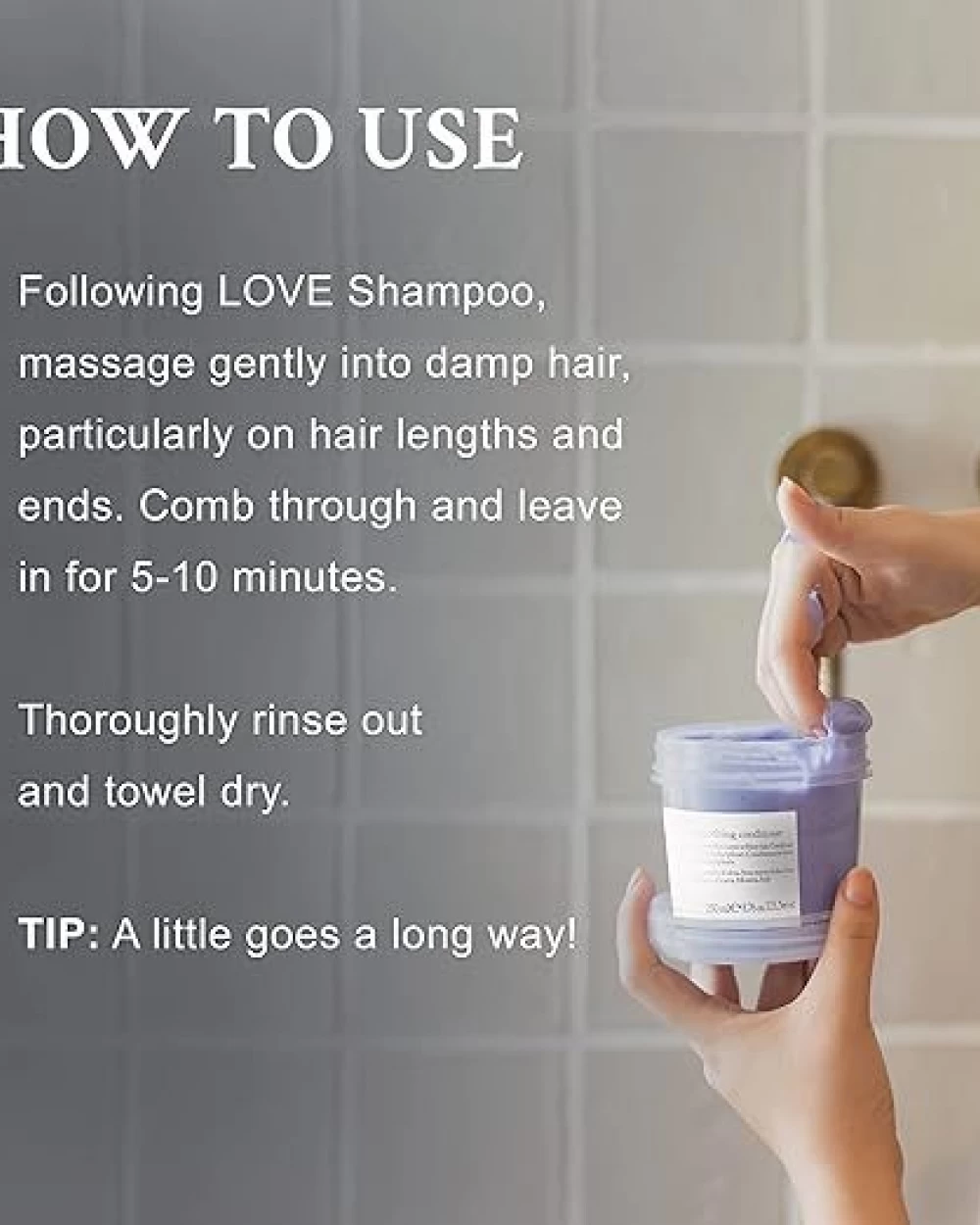 Balsam pentru par aspru si rebel - Love Smoothing Conditioner - 250 ml [5]