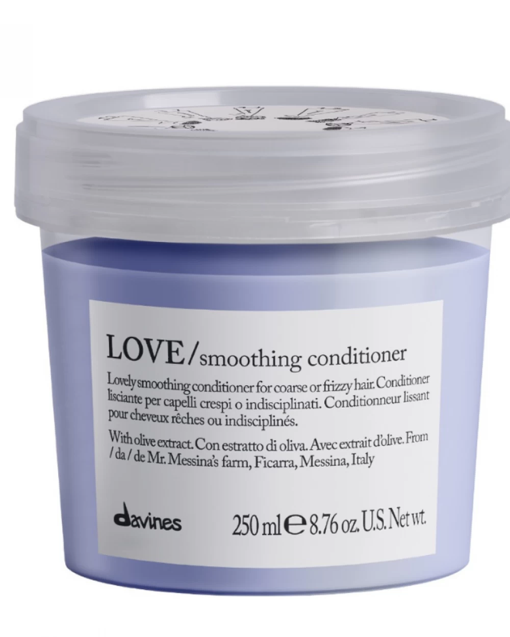 Balsam pentru par aspru si rebel - Love Smoothing Conditioner - 250 ml [1]