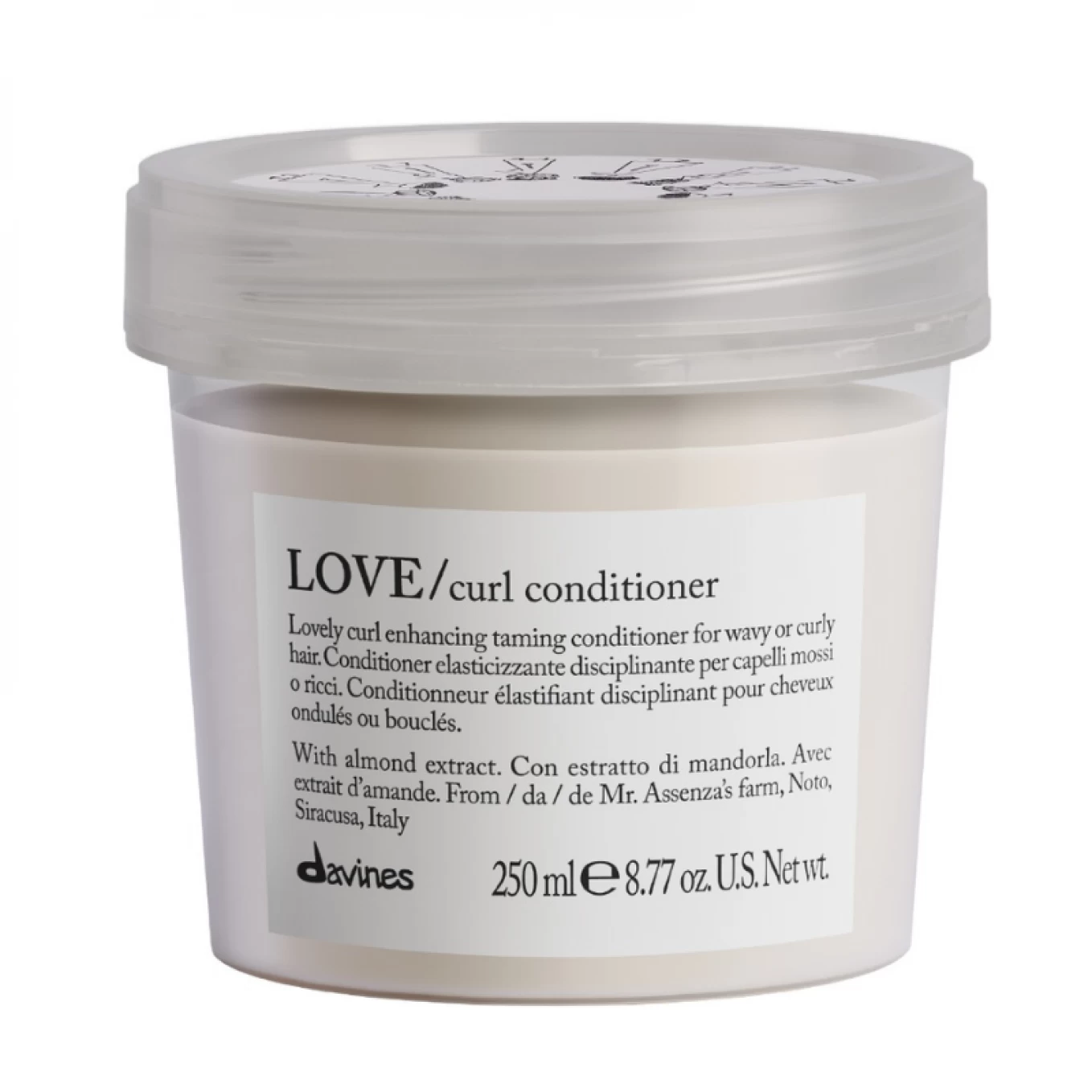 Balsam pentru par ondulat sau cret - Davines Love Curl Conditioner -  250 ml [1]