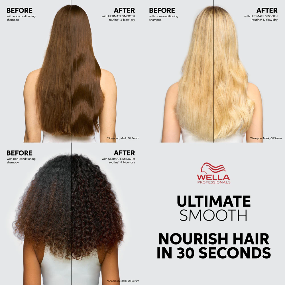 Conditioner Ultimate Smooth Wella Professionals - Balsam pentru par neted 1000 ml [4]