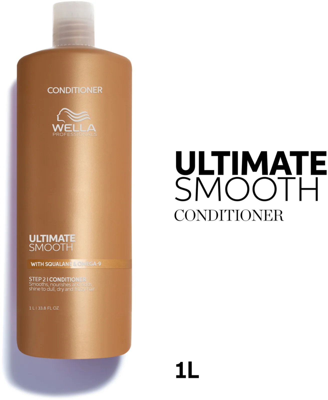Conditioner Ultimate Smooth Wella Professionals - Balsam pentru par neted 1000 ml [2]