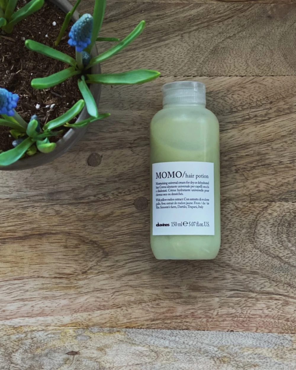 Crema hidratanta fara clatire pentru par uscat - Momo Hair Potion - 150 ml [4]