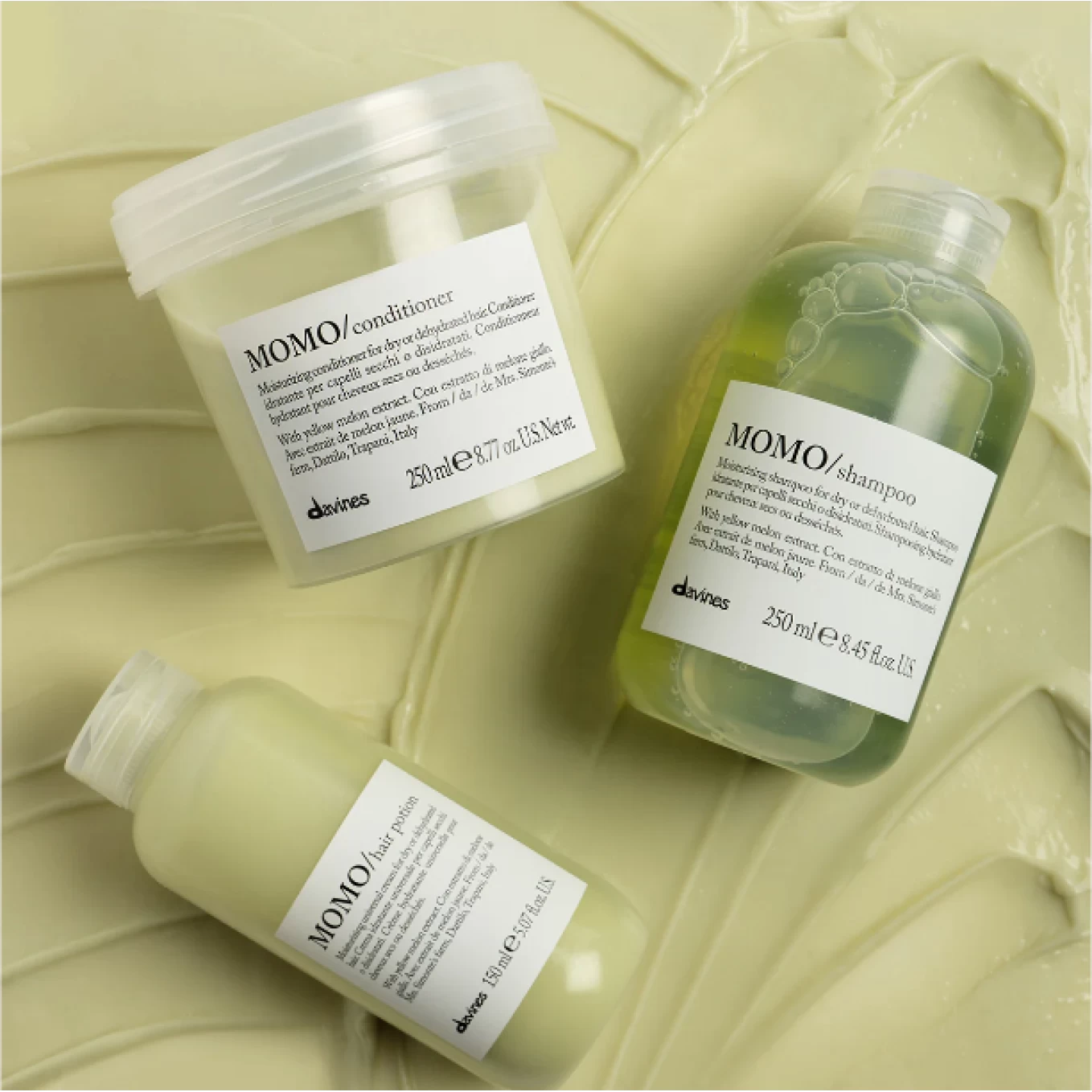 Davines - Balsam hidratant pentru par uscat si fragil - Momo Conditioner - 250 ml [4]