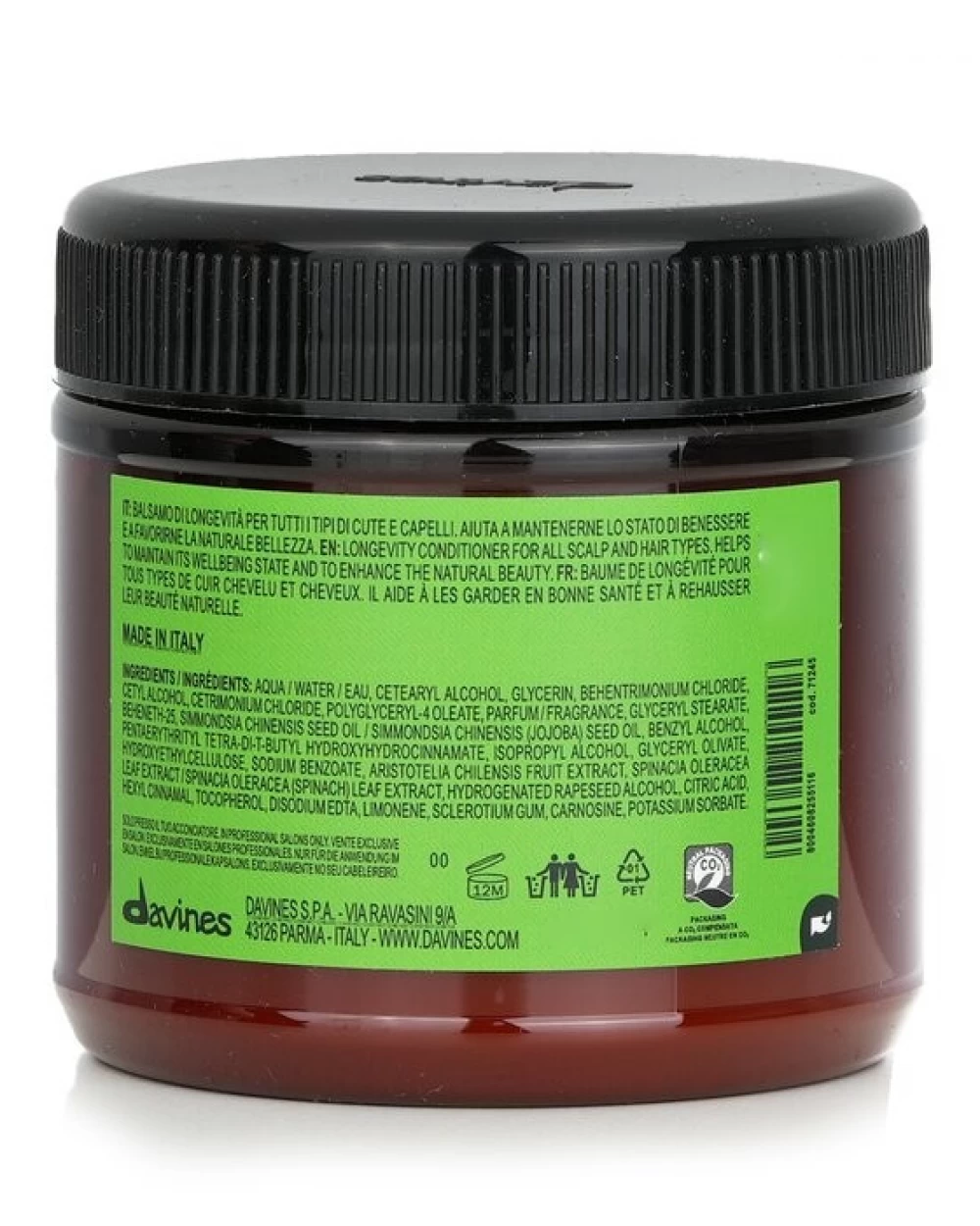 Davines - Renewing Conditioning - Tratament - balsam  revigorant pentru păr si scalp anti-îmbătrânire - pentru toate tipurile de par - 250 ml [6]