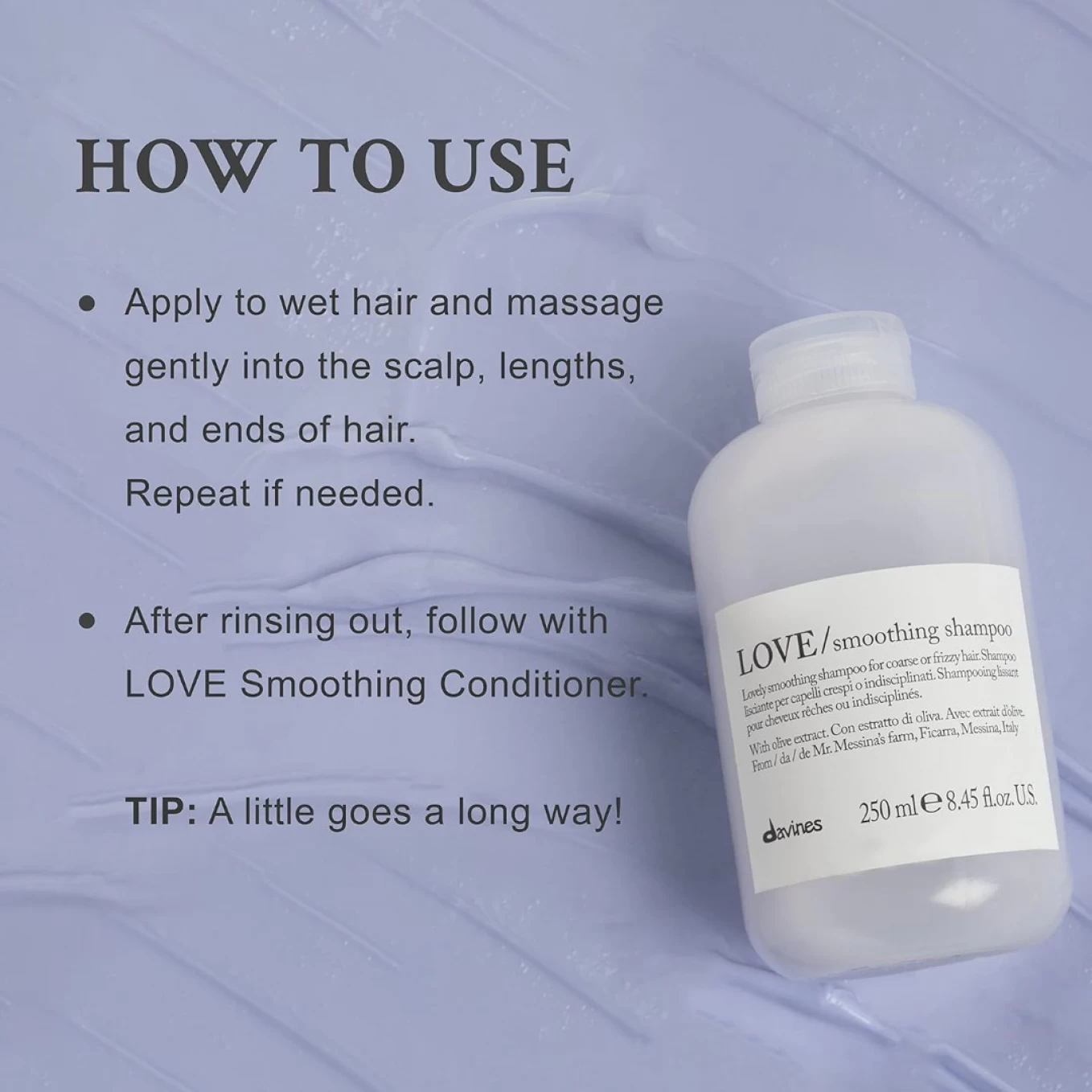 Davines - Sampon pentru par rebel Love Smoothing Shampoo 250 ml [2]