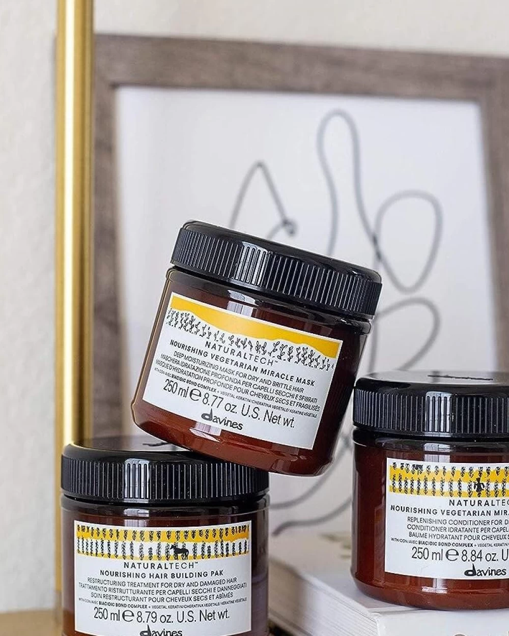 Tratament restructurant pentru parul uscat si deteriorat - nourishing hair building pak [5]