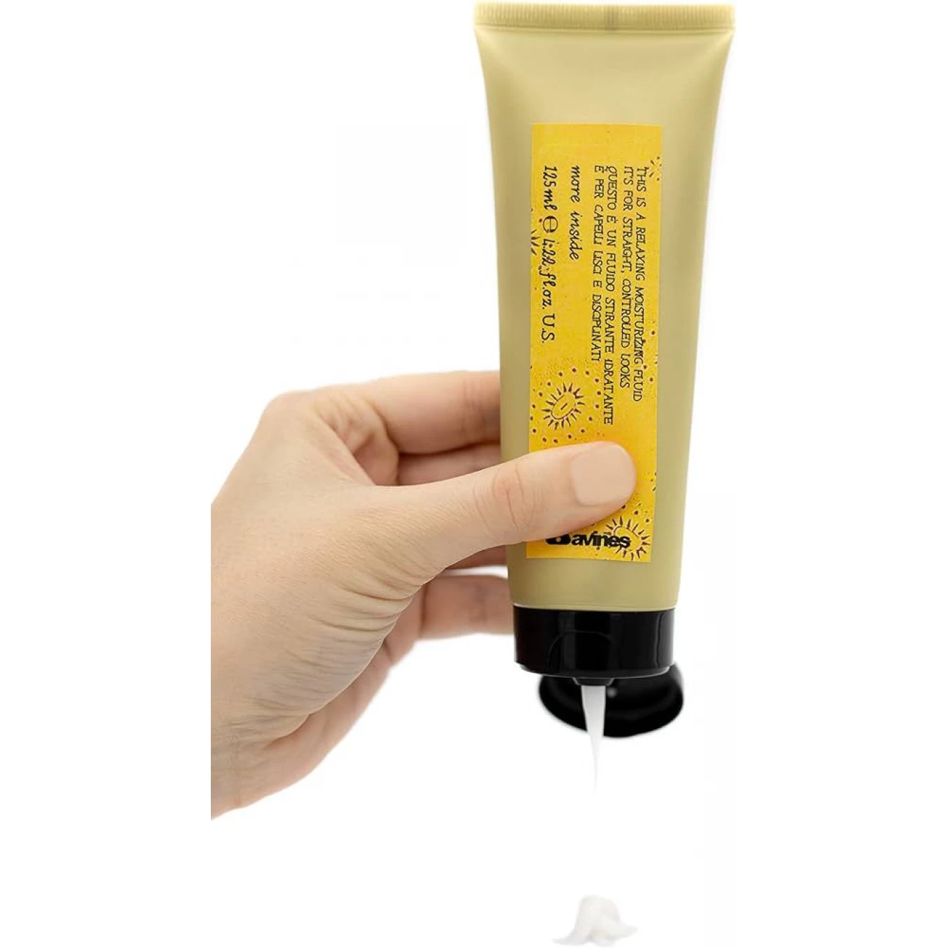 Fluid hidratant cu efect antifrizz - 125 ml Davines - This is a Relaxing Moisturizing Fluid [5]