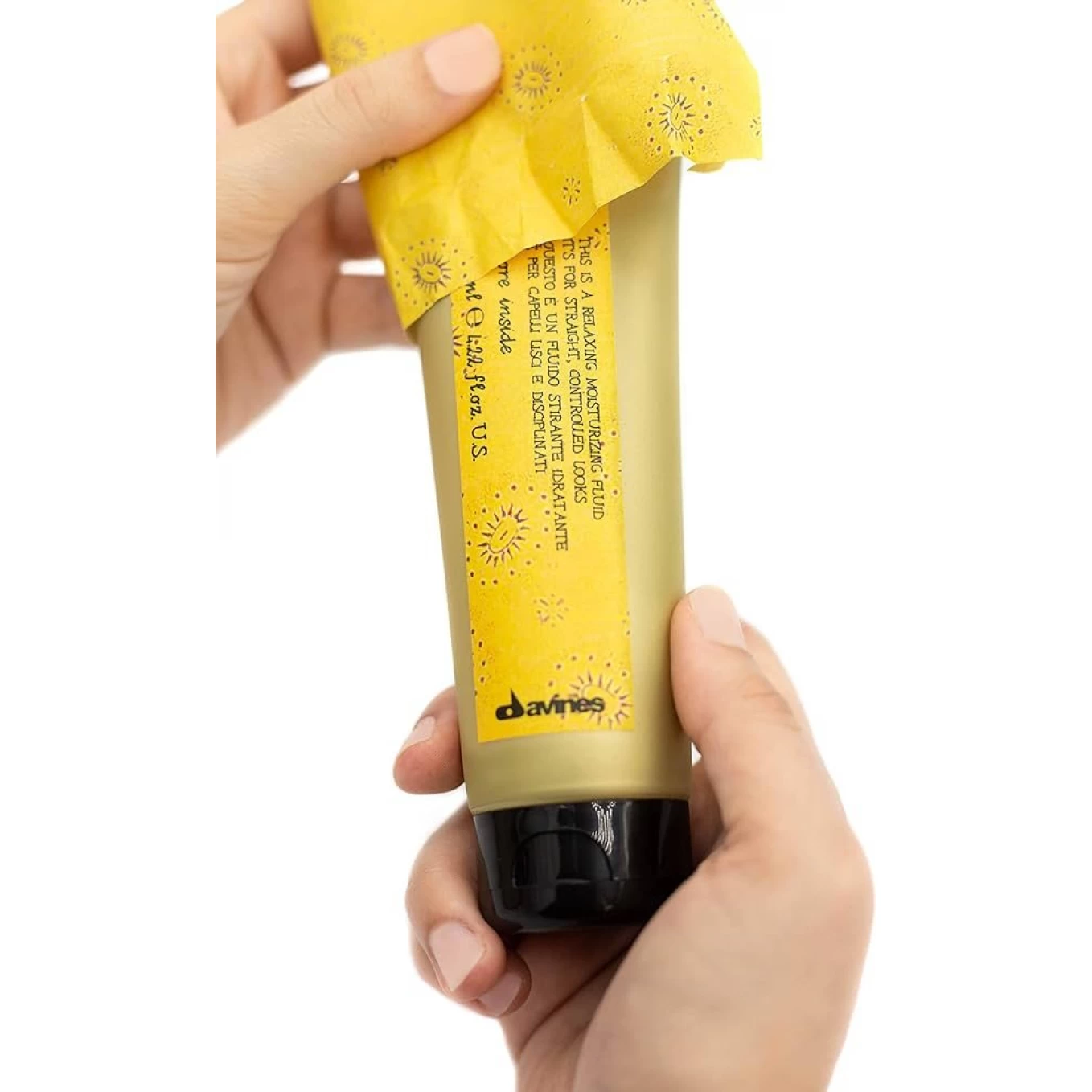 Fluid hidratant cu efect antifrizz - 125 ml Davines - This is a Relaxing Moisturizing Fluid [4]