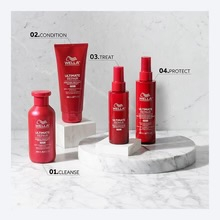 Leave-in tratament fara clatire pentru reparare cu Aha & Omega - 9 - Pasul 4  - Wella Professionals Ultimate Repair Protective Leave-in 185 ml [4]