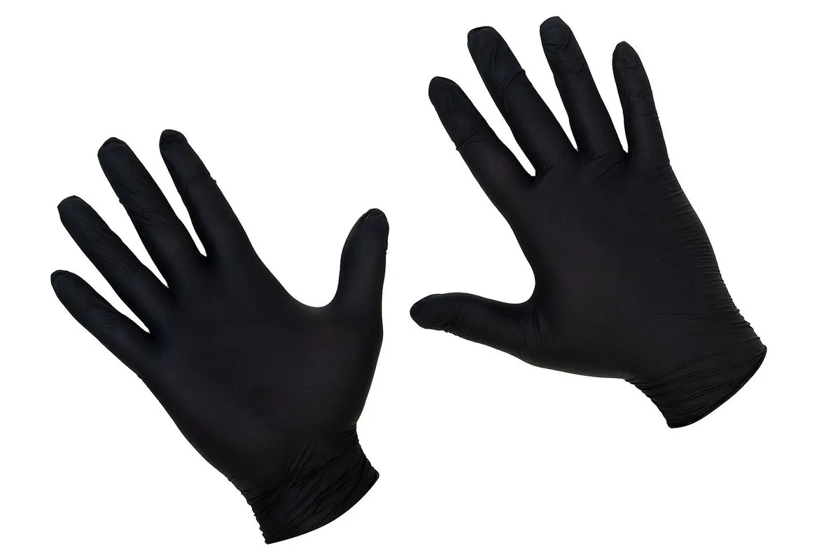 Manusi Nitril Negru M 100 buc [3]