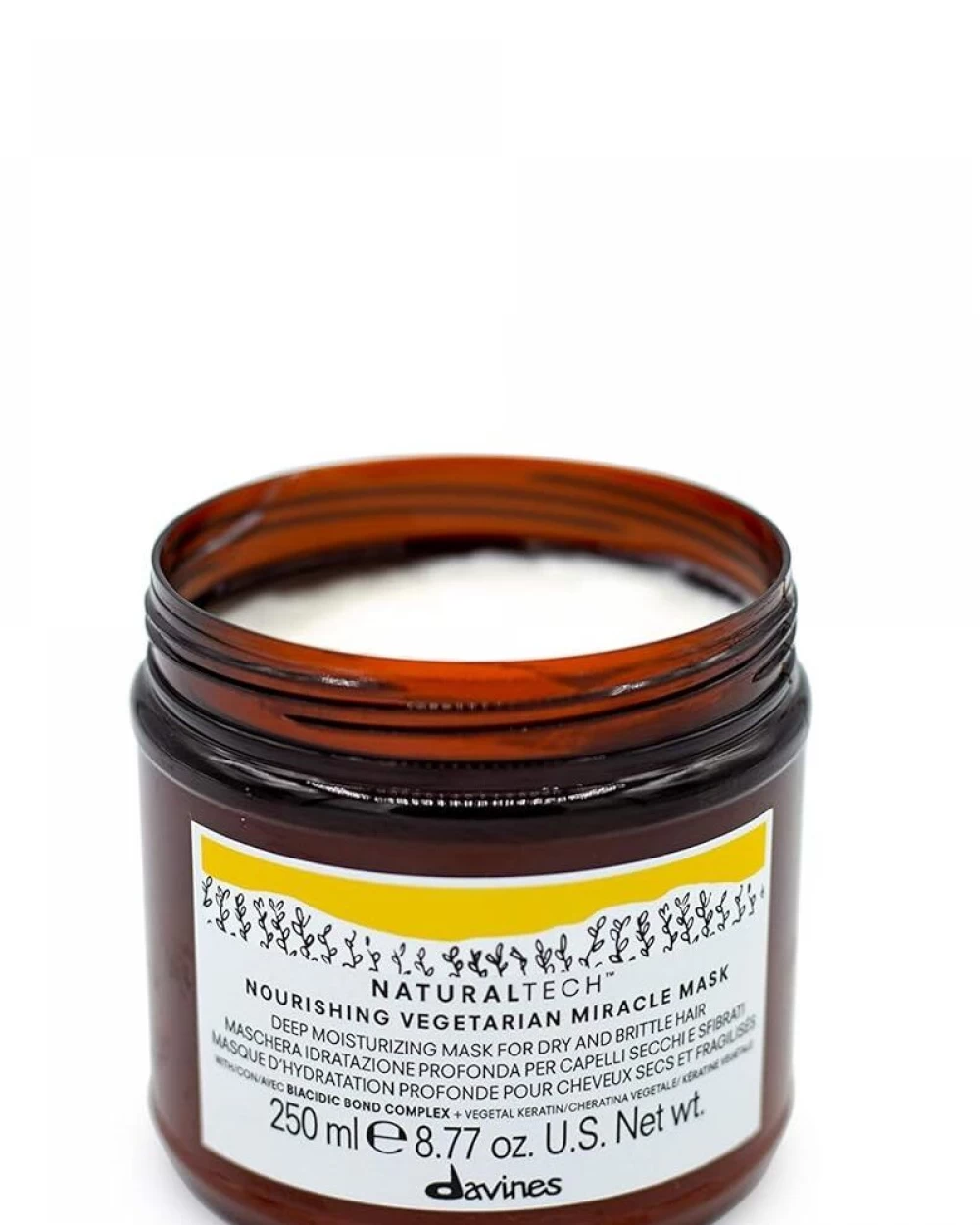 Masca hidratanta ideală pentru parul uscat și fragil - Naturaltech Nourishing Vegetarian Miracle Mask - 60 ml [2]