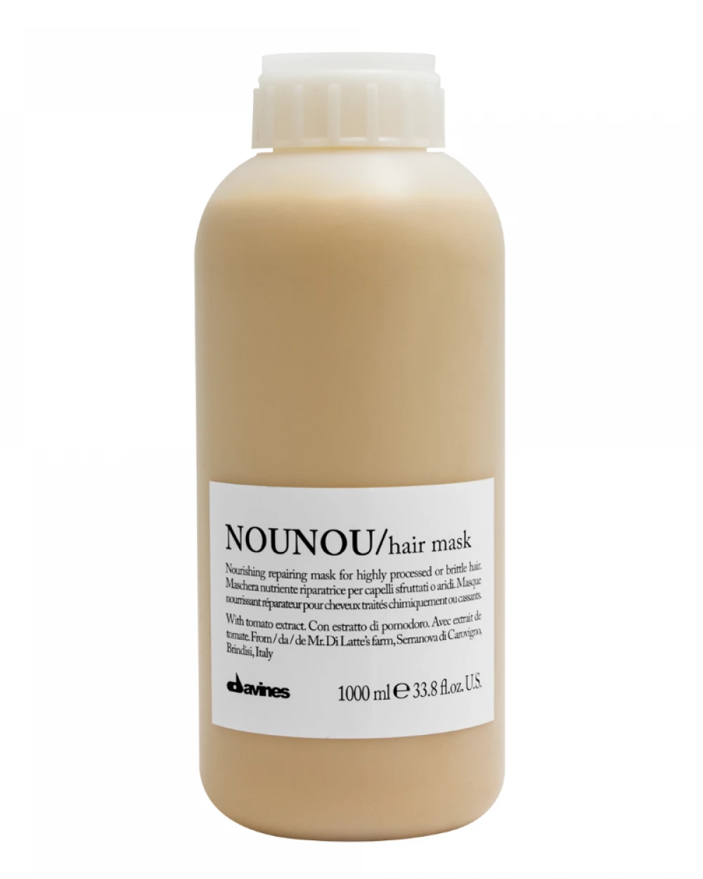 Masca nutritiva pentru par uscat si deteriorat - Mask Nounou - 1000 ml [1]