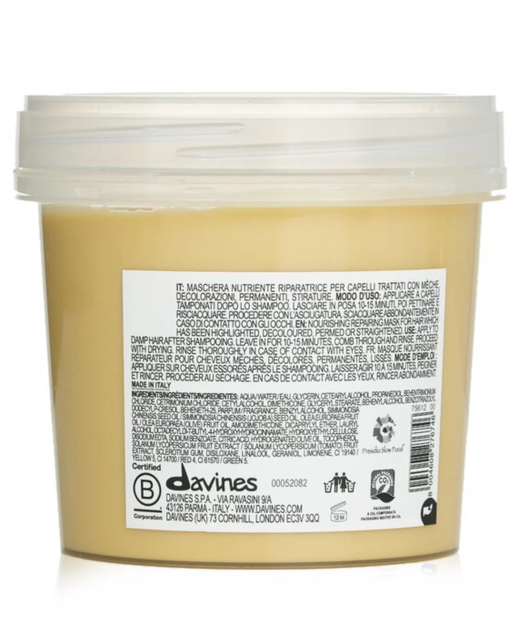 Masca pentru repararea parului uscat, deteriorat sau tratat chimic - NouNou Hair Mask - 75 ml [2]