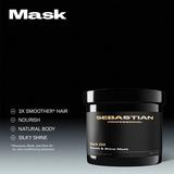 Sebastian Professional Dark Oil Smooth & Shine Mask, 500 ml - masca hranitoare pentru un par stralucitor si catifelat [4]