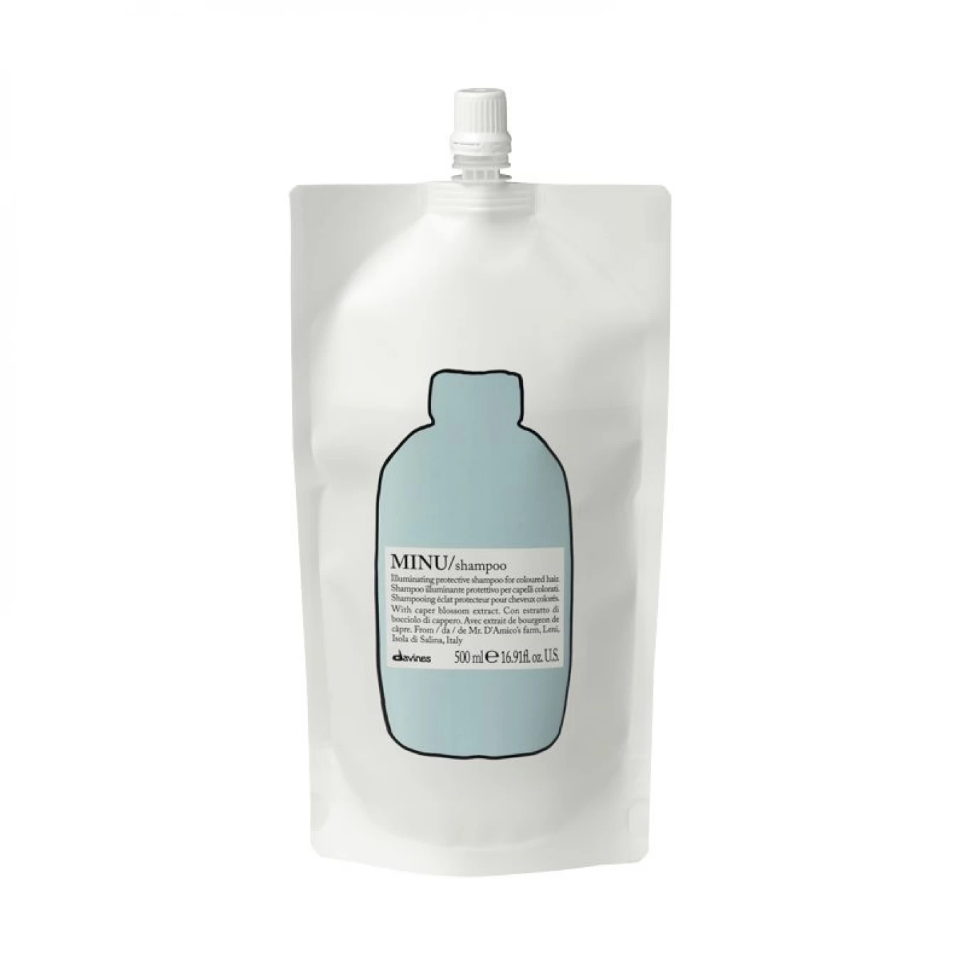 Sampon pentru par vopsit - Minu Shampoo Refill - 500 ml [1]