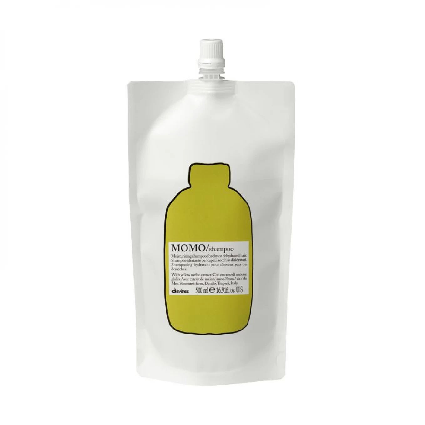 Sampon pentru hidratarea parului uscat - Momo Shampoo Refill -  500 ml [1]