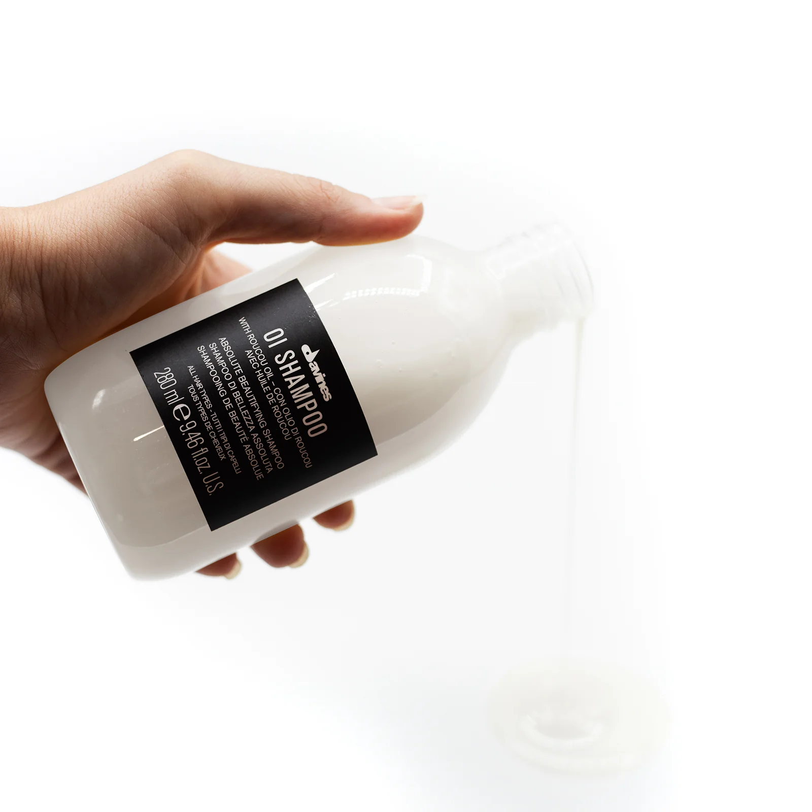 Pachet Davines OI Oil - The Lazy Set - Sampon 280 ml - Conditioner 250 ml - Ulei 135 ml [4]