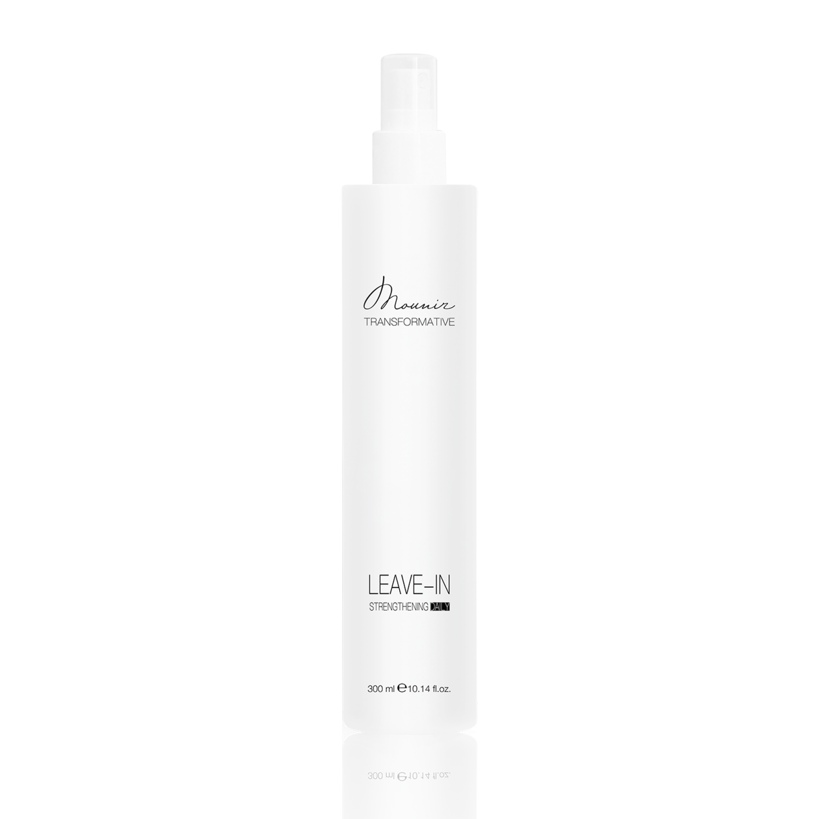 Pachet Mounir Transformative cu acid hialuronic si keratina  - Sampon 300 ml - Masca 500 ml - Leave-in 300 ml [5]