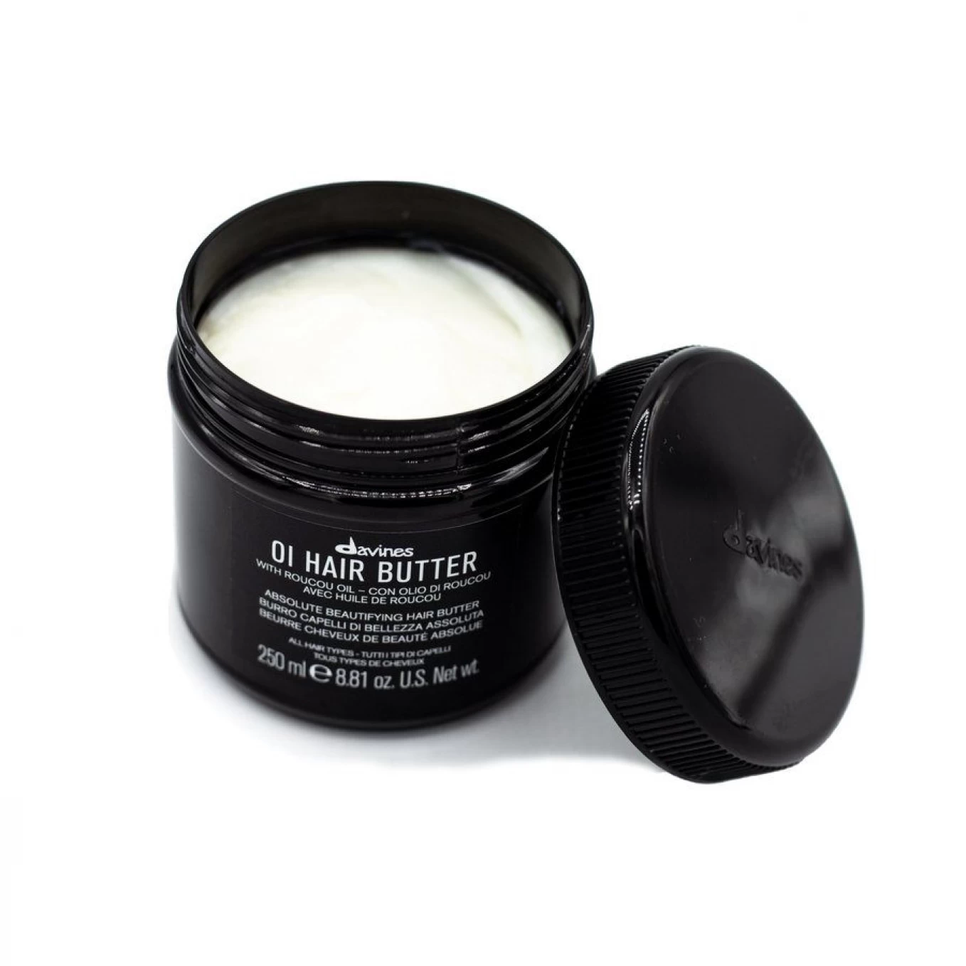 Pachet pentru hidratare si stralucire unt si ulei - Davines Oi Hair Butter 250 ml - Oi Oil 50 ml [3]