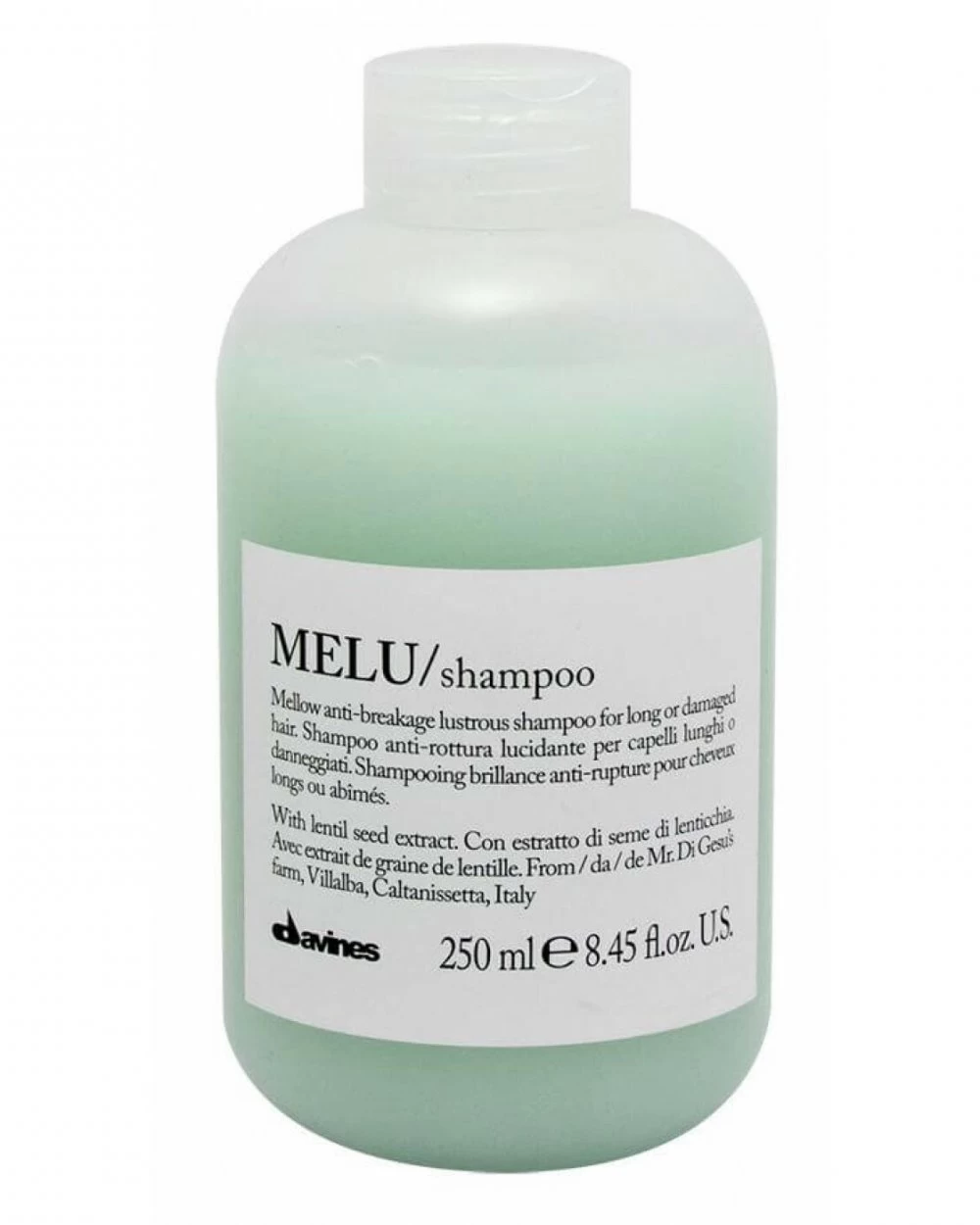 Pachet pentru parul sensibilizat anti-rupere - Davines Melu - Sampon 250 ml - Balsam 250 ml - Protectie termica Spray 250 ml [3]