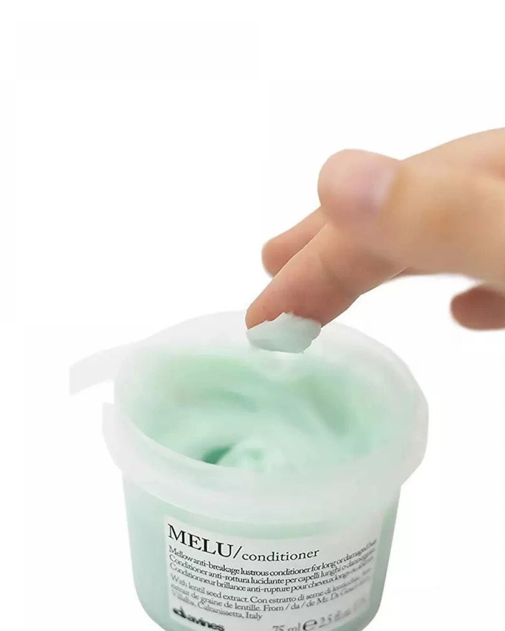 Pachet pentru parul sensibilizat anti-rupere - Davines Melu - Sampon 250 ml - Balsam 250 ml - Protectie termica Spray 250 ml [5]
