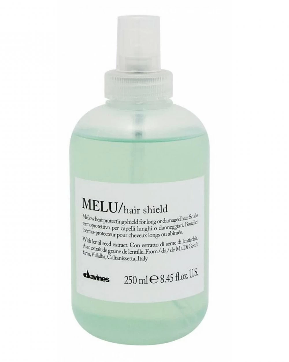 Pachet pentru parul sensibilizat anti-rupere - Davines Melu - Sampon 250 ml - Balsam 250 ml - Protectie termica Spray 250 ml [6]