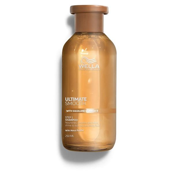 Pachet pentru un par stralucitor si catifelat - Sampon & Masca - Wella Professionals Ultimate Smooth Shampoo 250 ml & Ultimate Smooth Mask 150 ml [2]