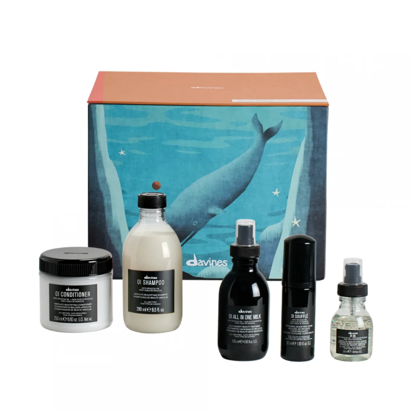 Pachet restructurant Davines Oi Lux Box pentru toate tipurile de par [1]