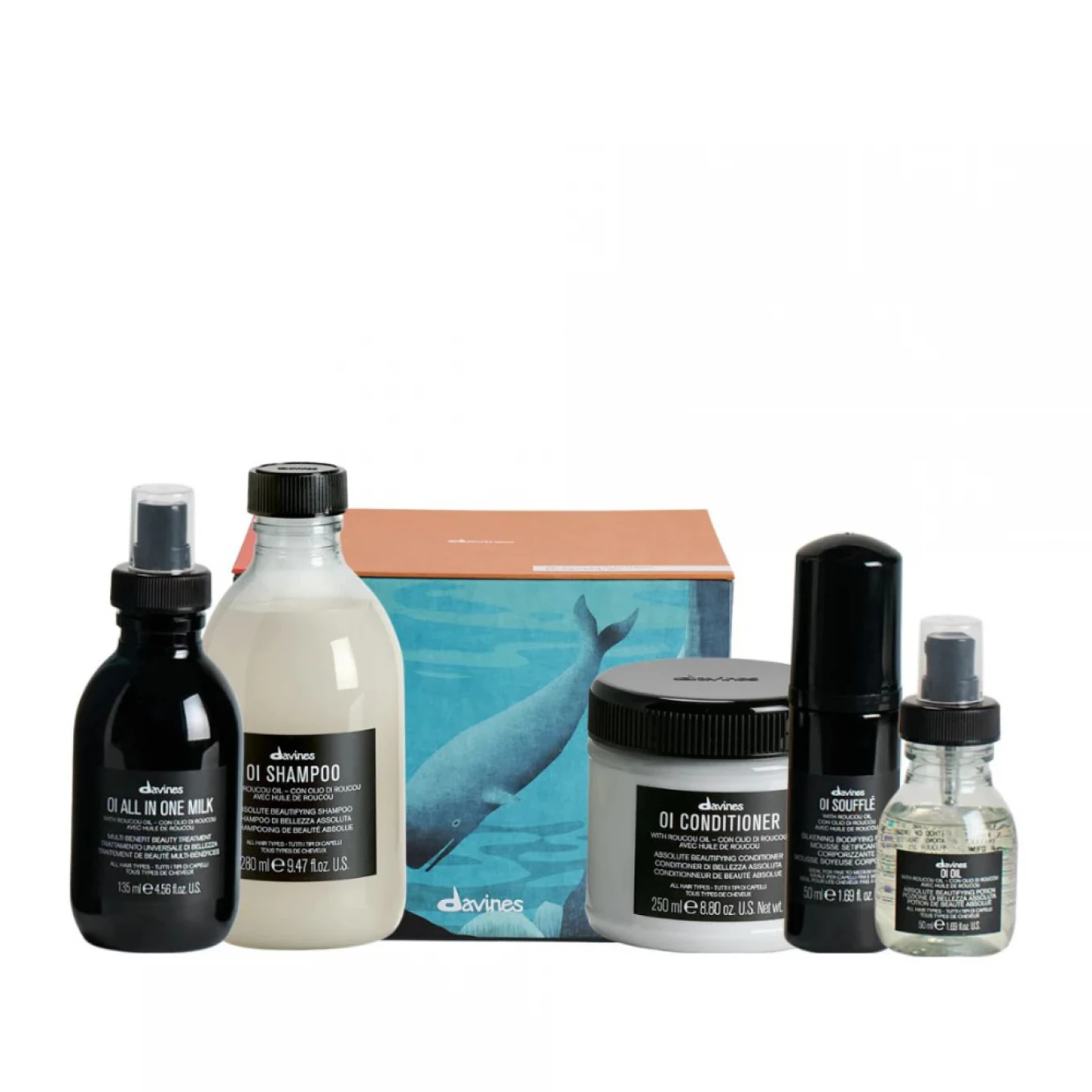 Pachet restructurant Davines Oi Lux Box pentru toate tipurile de par [3]