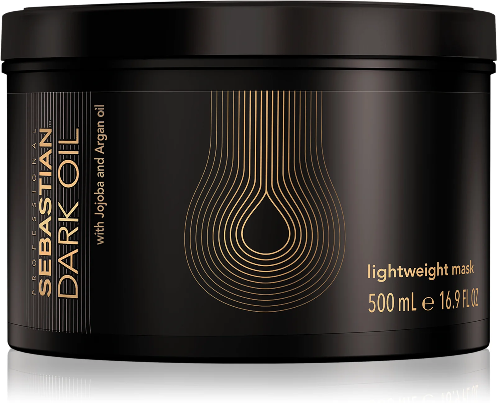 Pachet Sebastian Professional Dark Oil - Sampon 1000 ml - Masca 500 ml - pentru un par stralucitor si catifelat [5]