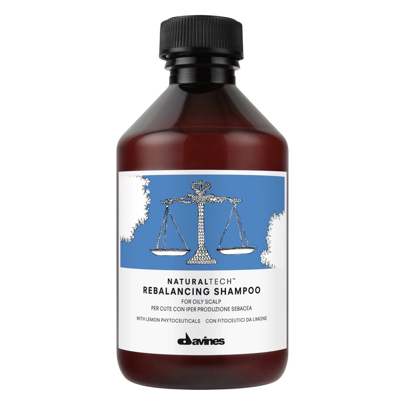 Sampon impotriva excesului de sebum  - naturaltech rebalancing shampoo - 250 ml [1]