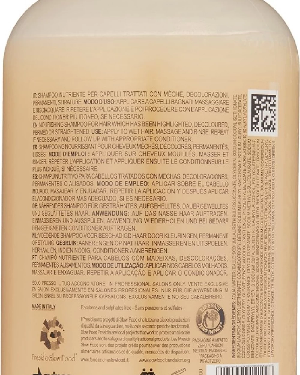 Sampon hrănitor pentru parul procesat si uscat - NouNou Shampoo - 75 ml [5]