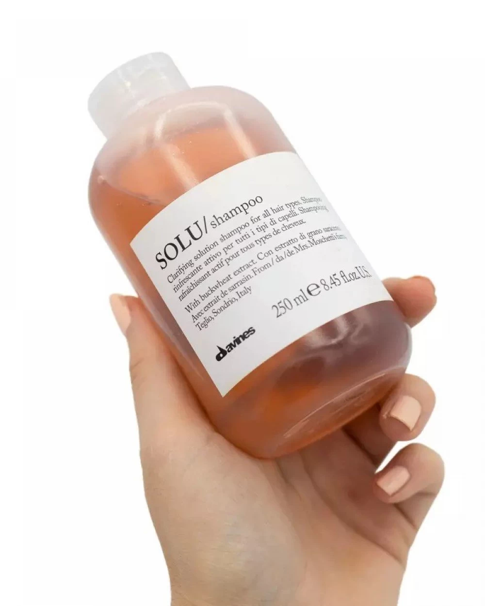 Sampon pentru curatare intensa, pentru toate tipurile de par - Solu Shampoo - 75 ml [2]