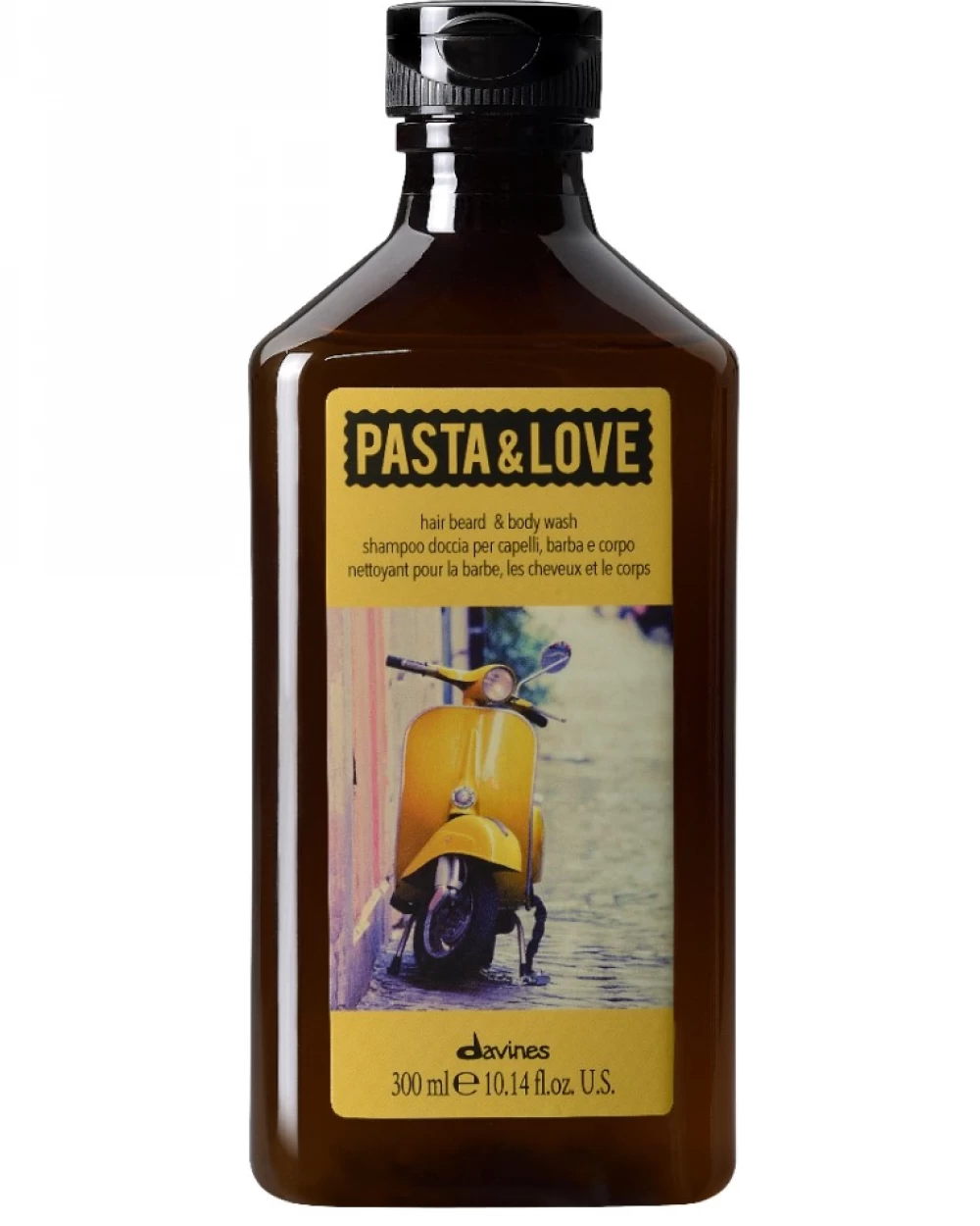 Sampon pentru par barba si corp - Pasta&Love Hair Beard&Body Wash - 300 ml [1]