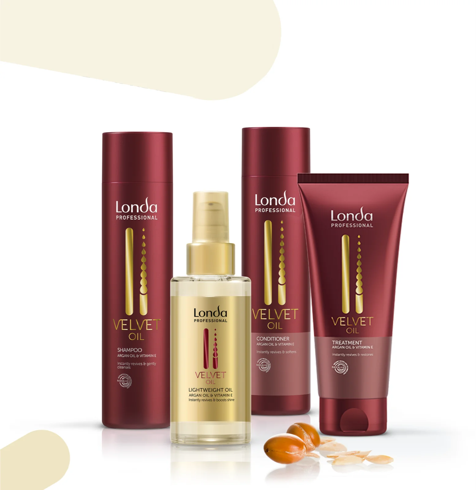 Sampon pentru par uscat si normal - Velvet Oil Londa Professional 1000 ML [2]