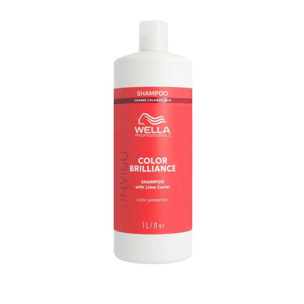 Sampon pentru par vopsit cu fir gros - 1000 ml -  Invigo Color Brilliance Shampoo Coarse Coloured Hair [1]