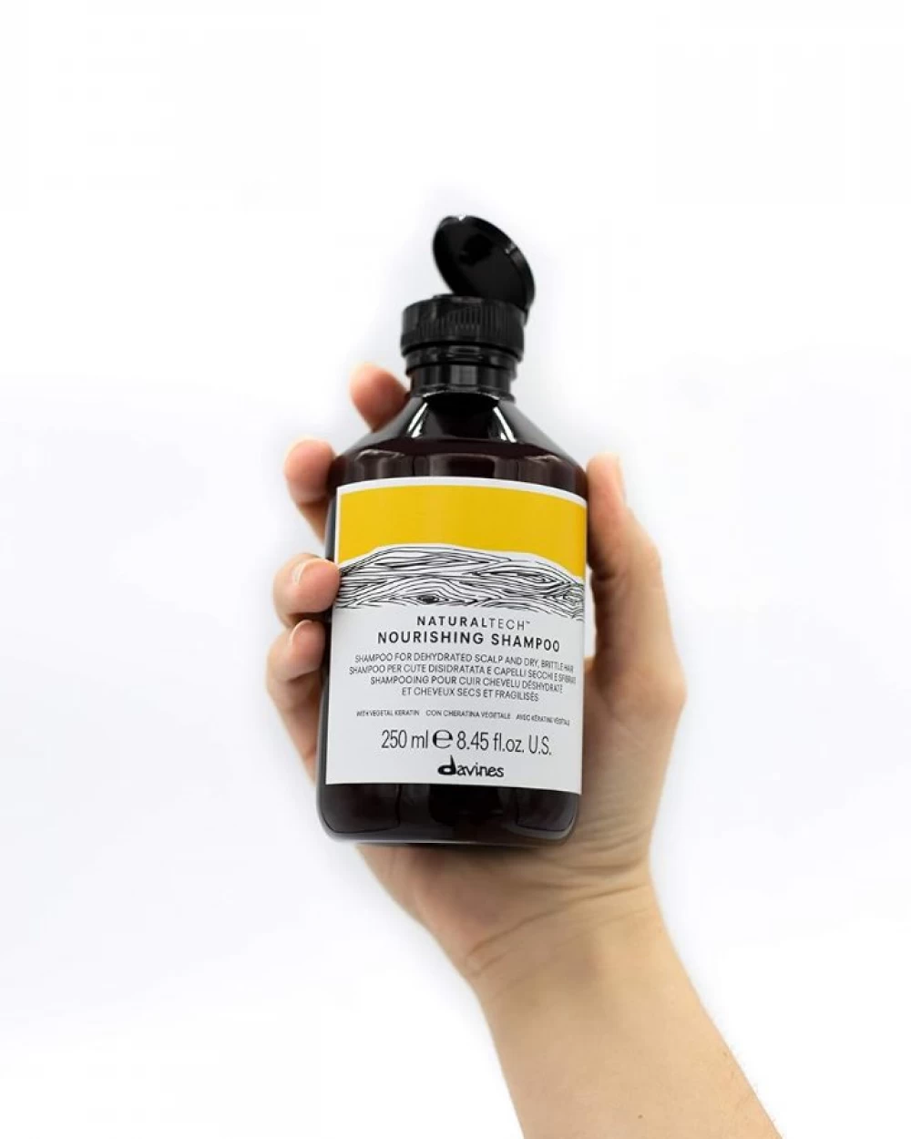 Sampon pentru scalp uscat si par fragil - Naturaltech Nourishing Shampoo - 100 ml [3]