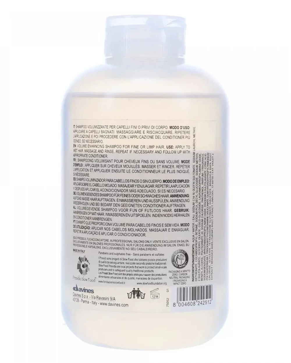 Sampon pentru volum destinat parului fin fără volum - Volu Shampoo - 75 ml [5]