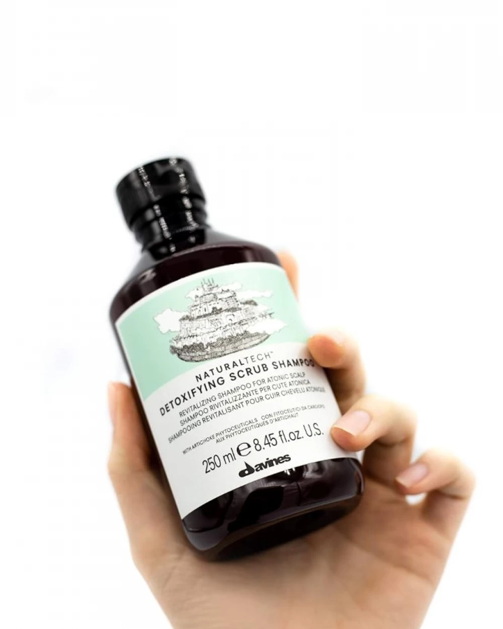 Sampon revitalizant pentru scalp - Naturaltech Detoxifying Scrub Shampoo - 100 ml [5]