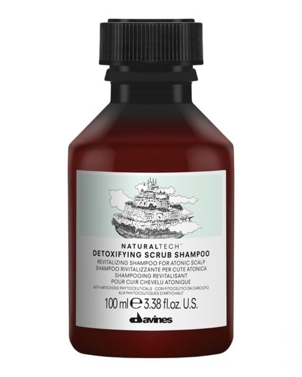 Sampon revitalizant pentru scalp - Naturaltech Detoxifying Scrub Shampoo - 100 ml [1]