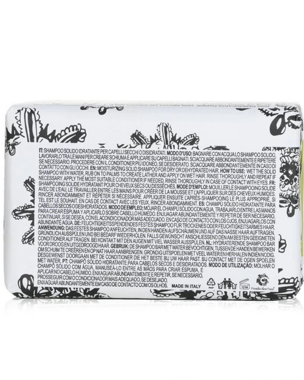 Sampon solid hidratant pentru par uscat si deshidratat - Momo Shampoo Bar -  100 g [4]