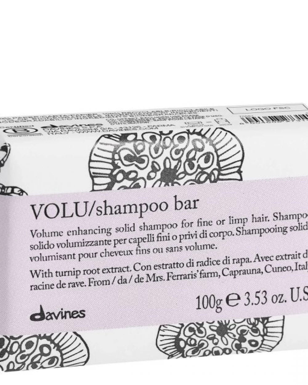 Sampon solid pentru volum - Volu Shampoo Bar - 100 g [1]