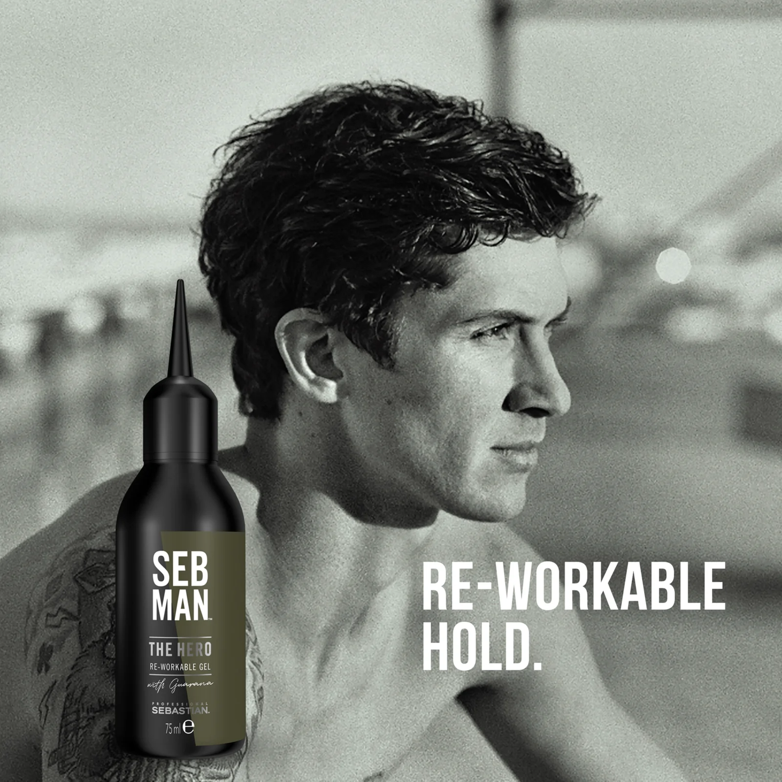 Gel de par pentru un par stralucitor si catifelat - Seb Man The Hero - 75 ml [2]
