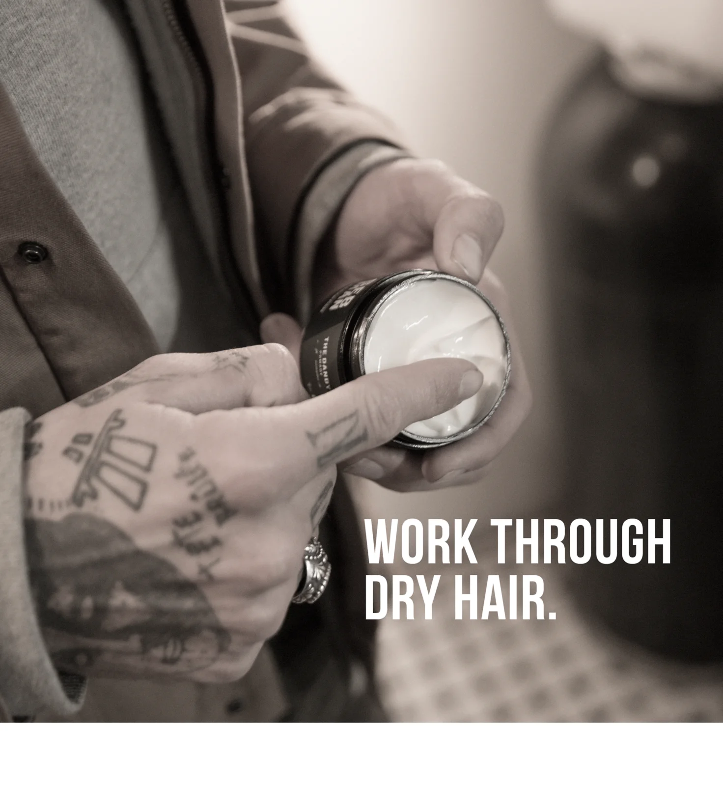 Ceara - Seb Man The Sculptor lut de par mat pentru modelare [3]